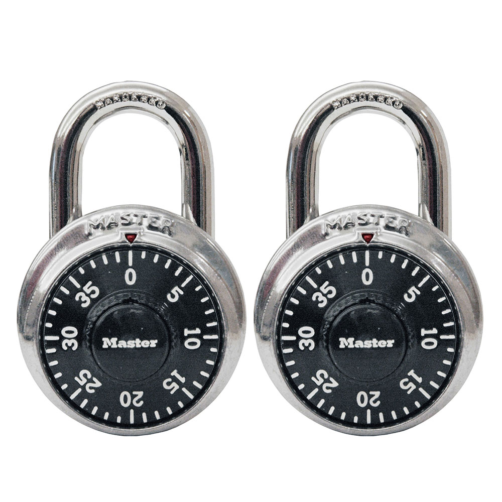 How do you use a combination lock?